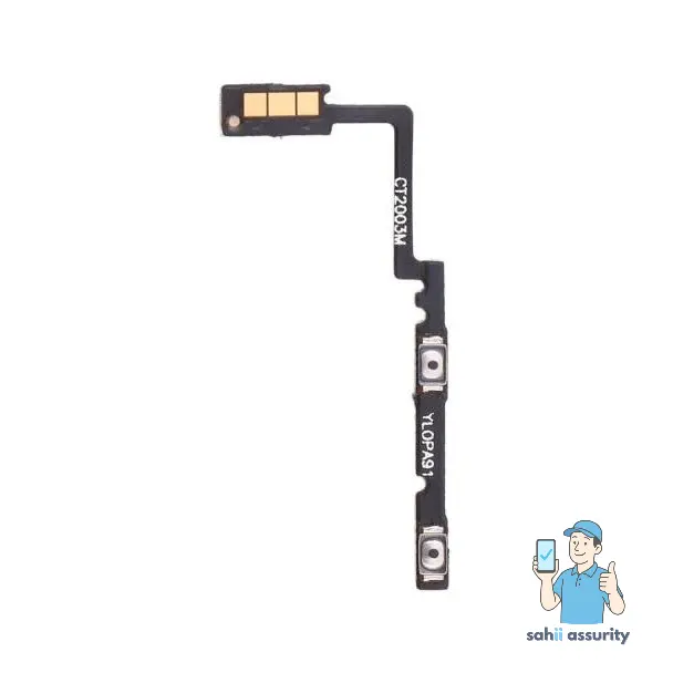 Volume Button Flex Cable for Oppo F15 thumbnail